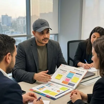 ممدوح أبو عمار — لحظة عمل
